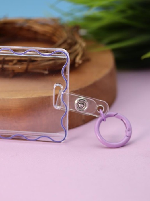 Футляр для карт "Wave outline", purple 