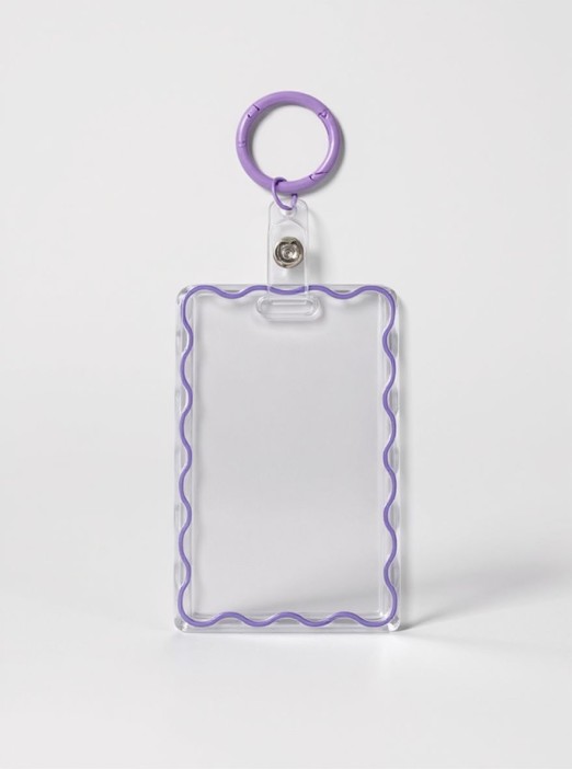 Футляр для карт "Wave outline", purple 