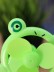 Портативный механический ручной вентилятор «Frog smile», mix, шоу-бокс 24 шт. 