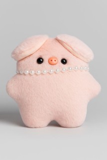 Плюшевый брелок "Pig pearl", pink