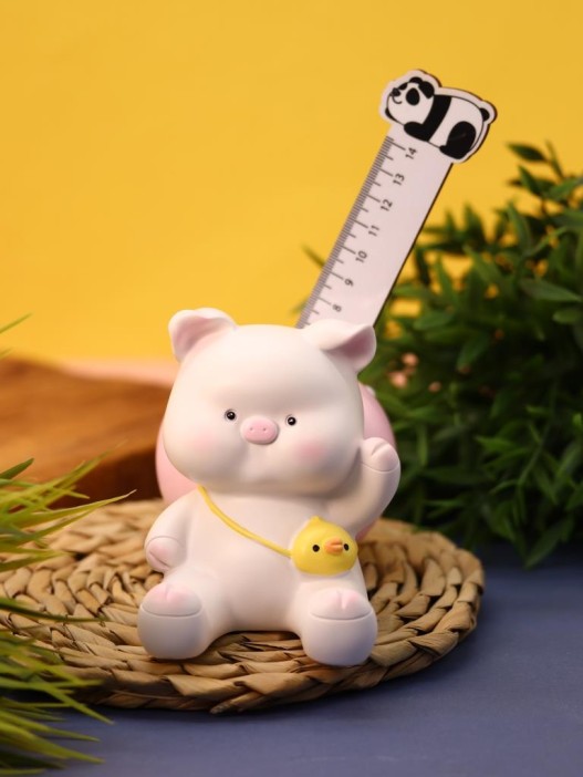 Подставка для канцелярских принадлежностей «Luck pig», pink 