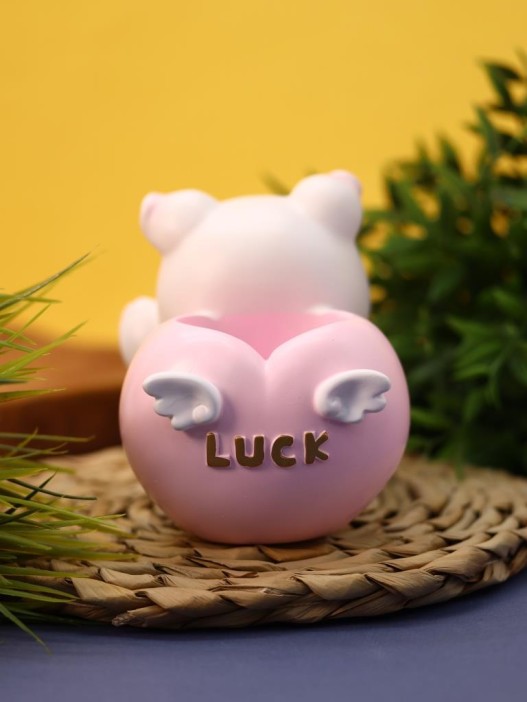 Подставка для канцелярских принадлежностей «Luck pig», pink 