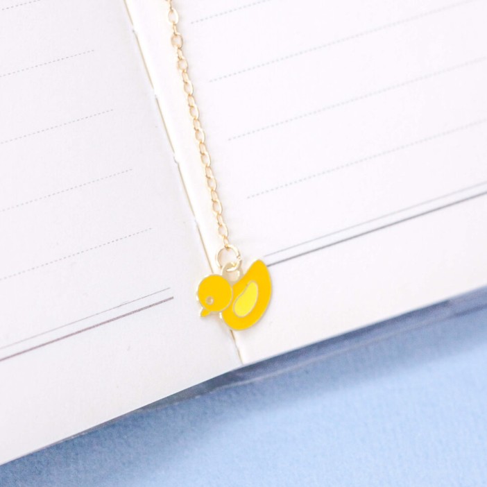 Закладка &quot;Bathing pig&quot; red 