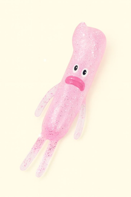 Мялка-антистресс "Sausage Man", pink (13.5*6.5*4 см) 