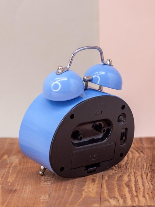 Часы-будильник &quot;Transport&quot;, blue (13,5х12 см) 