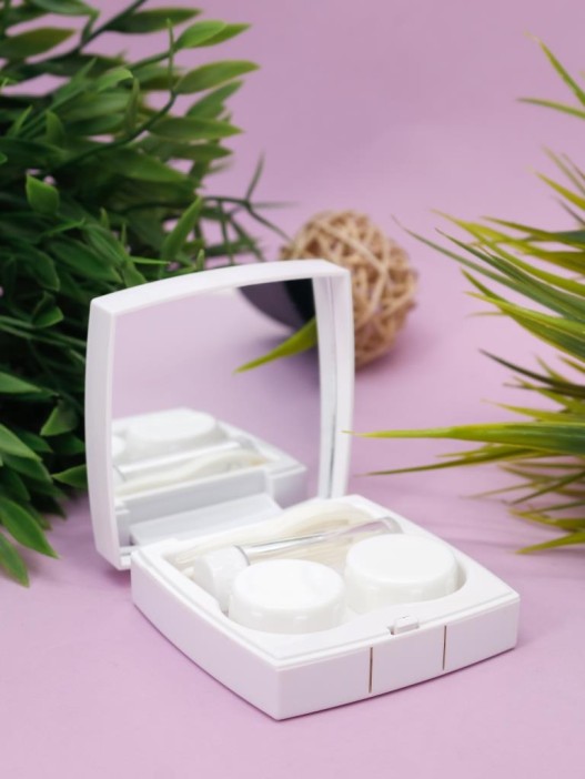 Контейнер для линз «Cute bear», purple 