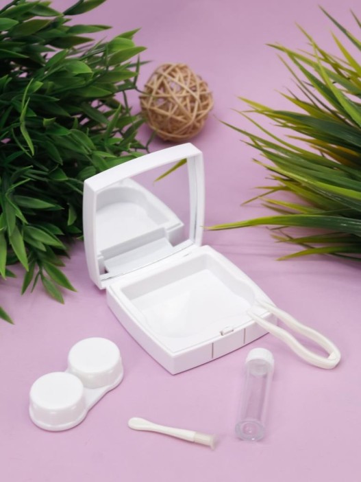 Контейнер для линз «Cute bear», purple 