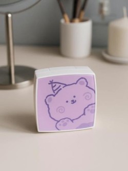 Контейнер для линз "Cute bear", purple