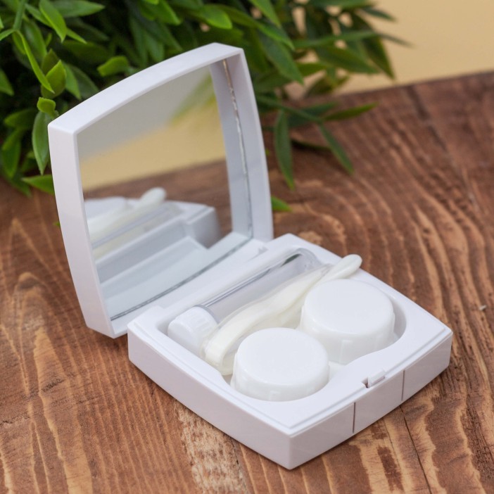 Контейнер для линз «Cute bear», purple 