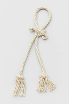 Игрушка для собак "Канат-кольцо с 2 хвостами", 50 см