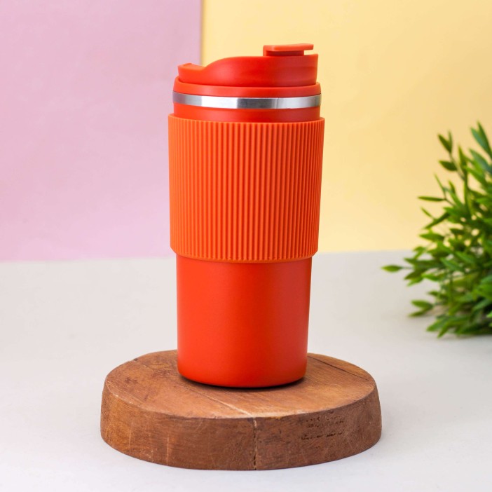 Термокружка "Relief classic", red (450 ml) 