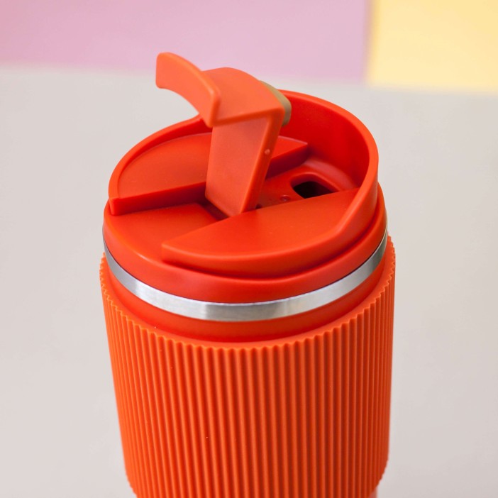 Термокружка "Relief classic", red (450 ml) 