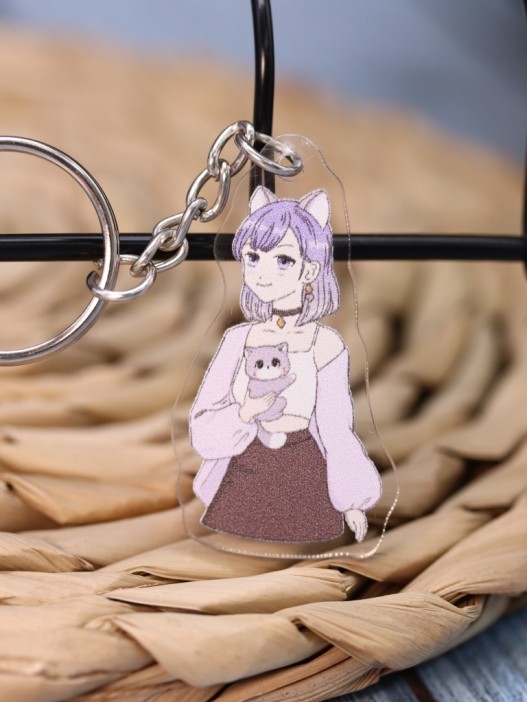 Брелок &quot;Cute cat Girl&quot; 