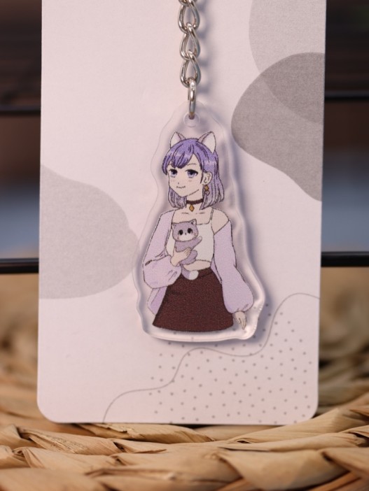 Брелок &quot;Cute cat Girl&quot; 