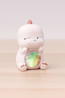 Ночник "Dino", pink (9 см), пластик