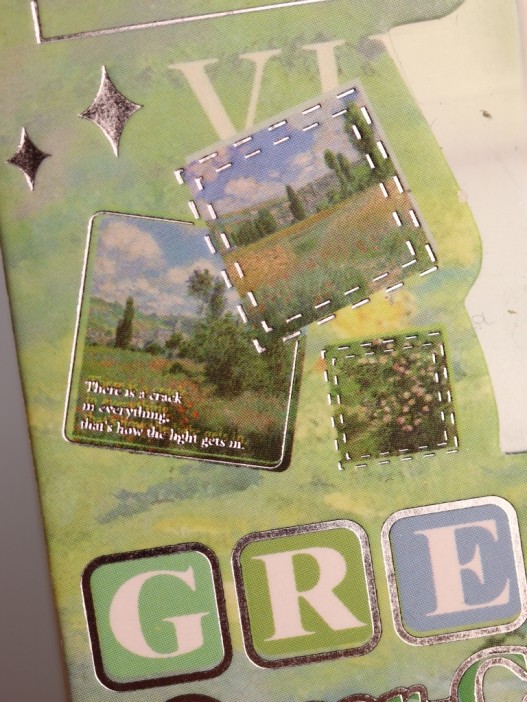 Набор декоративного скотча 12 шт. &quot;Art Gallery&quot;, green (3см*2м) 