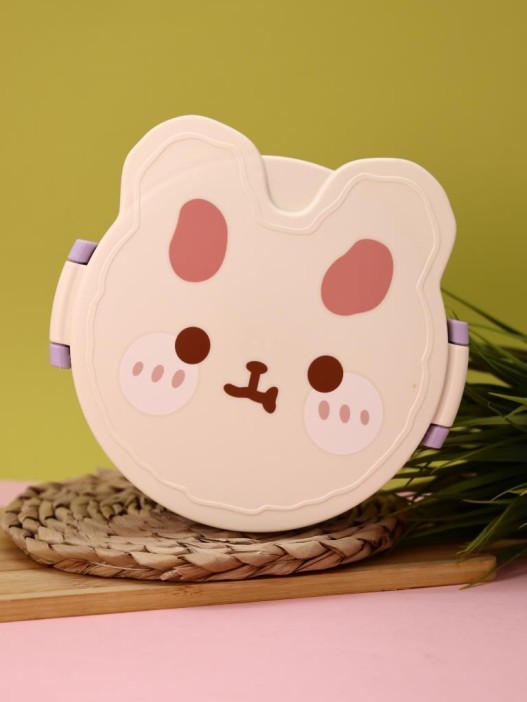 Ланчбокс &quot;Round rabbit&quot;, purple 