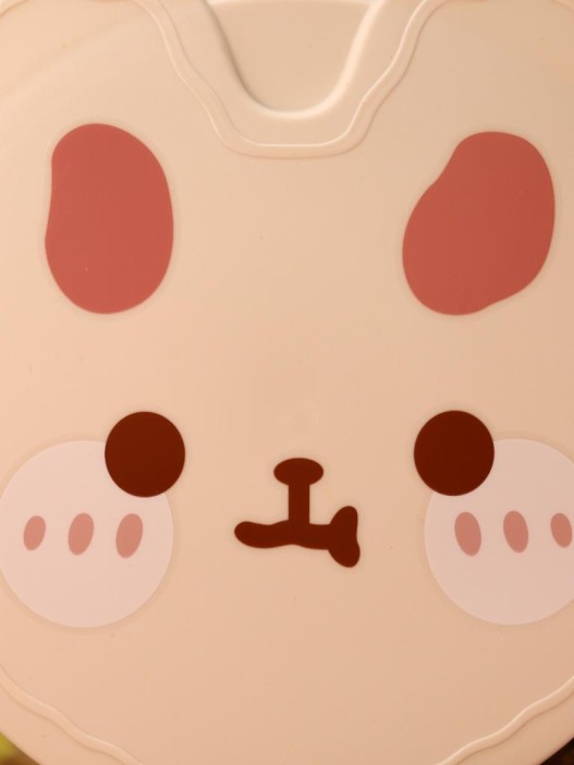 Ланчбокс &quot;Round rabbit&quot;, purple 