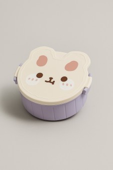 Ланчбокс "Round rabbit", purple