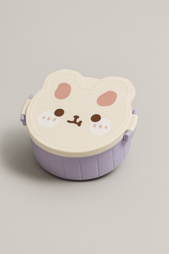 Ланчбокс "Round rabbit", purple
