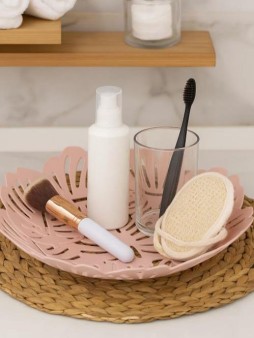 Корзина "Leaves", pink