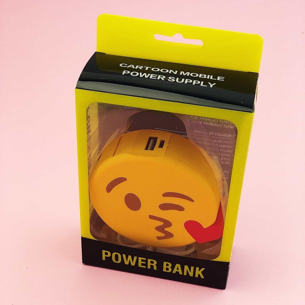 Портативное зарядное устройство Power Bank "Kiss"