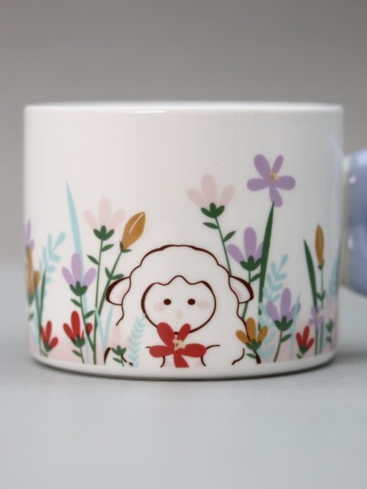 Кружка «Flower meadows», purple 