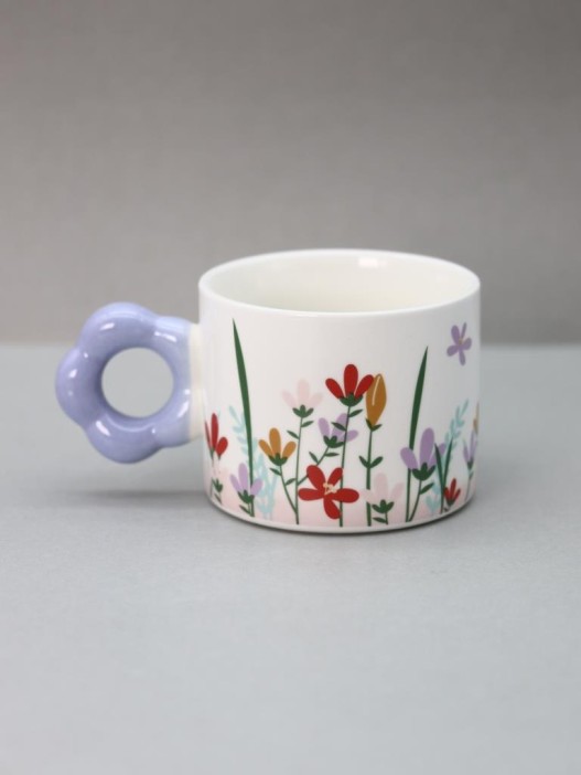 Кружка «Flower meadows», purple 
