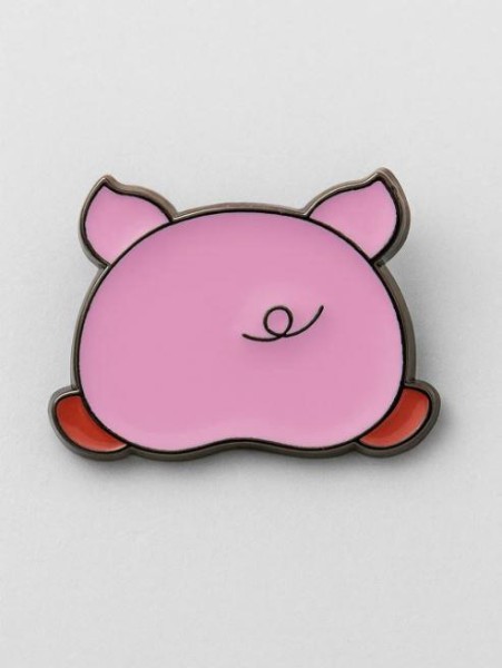 Значок металлический iLikeGift "Piggy comfort" 