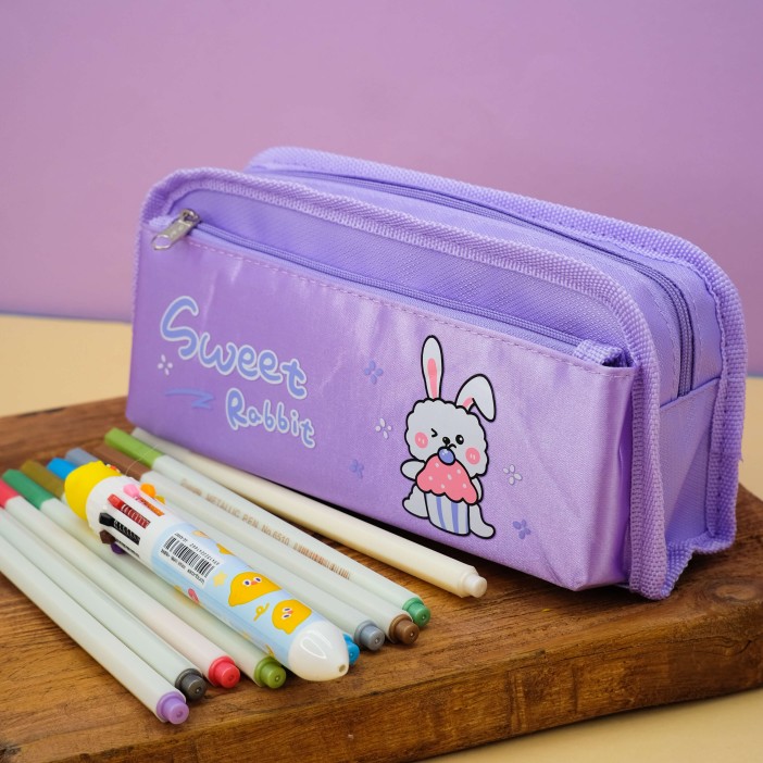 Пенал "Sweet rabbit", purple 