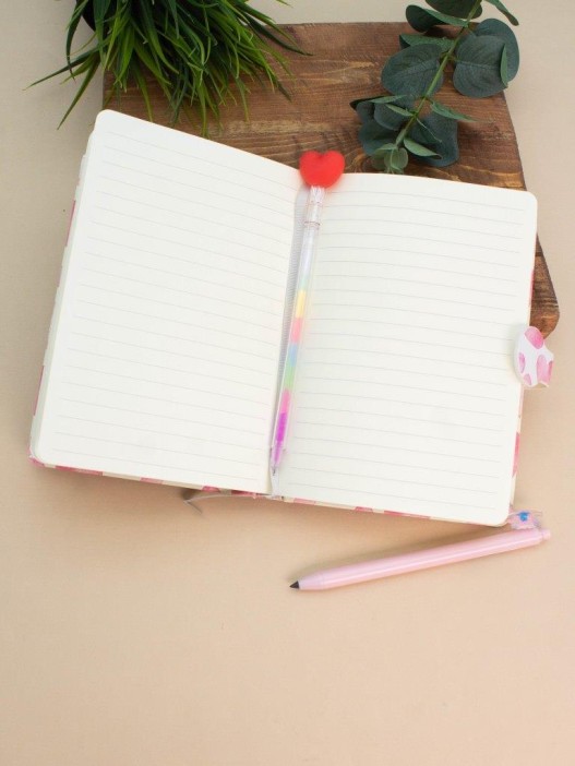 Блокнот (B6) &quot;Love pattern&quot;, yellow (18.5*13) 