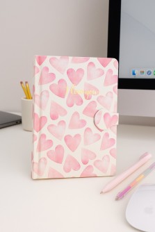 Блокнот (B6) "Love pattern", yellow (18.5*13)