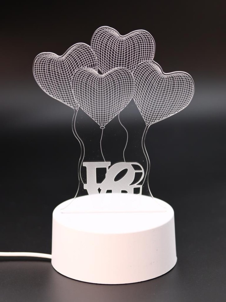 Ночник iLikeGift "Любовь" светодиодный, USB (9х19 см)