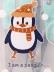 Маникюрный набор &quot;I am a penguin&quot;, blue 