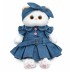 Мягкая игрушка "Кошечка Ли-Ли в платье "Деним" (24 см) 