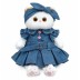 Мягкая игрушка "Кошечка Ли-Ли в платье "Деним" (24 см)