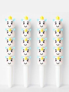 Ручка гелевая  "Cartoon unicorn", mix