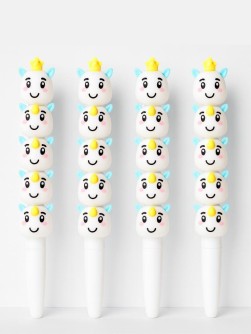 Ручка гелевая "Cartoon unicorn", mix