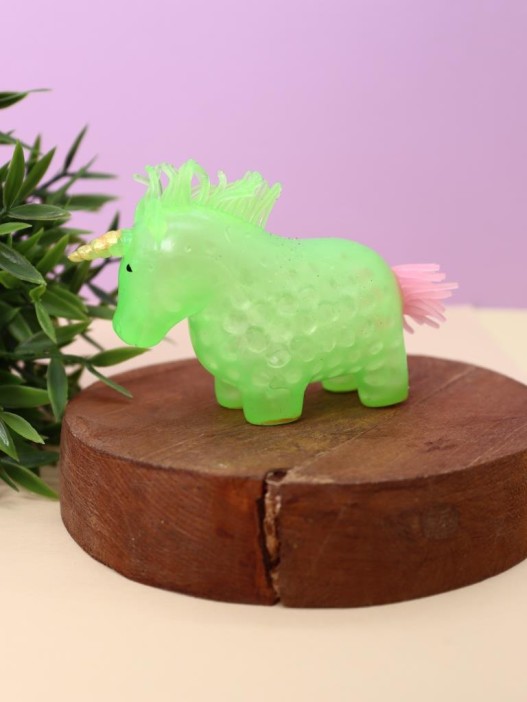 Мялка - антистресс «Colorful unicorn squishy», green 