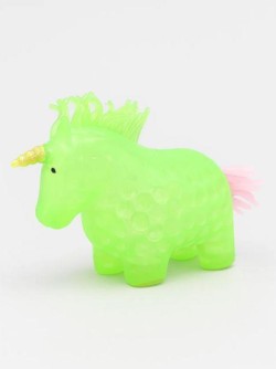 Мялка - антистресс «Colorful unicorn squishy», green