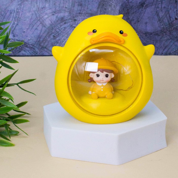 Ночник «Baby duck», yellow (10 см), пластик 