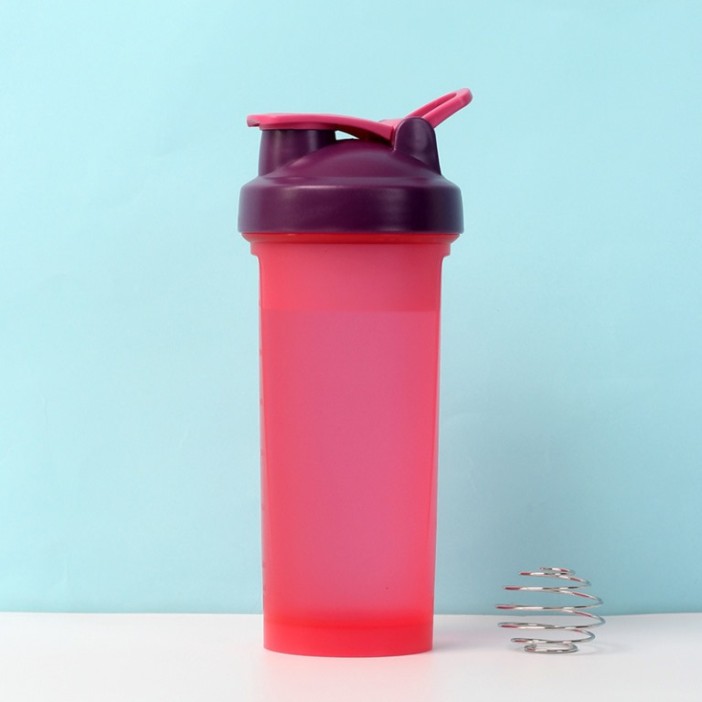 Спортивный шейкер &quot;Beautiful life&quot;, red (600 ml) 