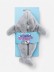 Пенал плюшевый ПО-ПЛАНУ. "Furry shark", grey