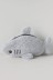 Пенал плюшевый ПО-ПЛАНУ. "Furry shark", grey