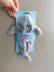 Пенал плюшевый ПО-ПЛАНУ. "Furry shark", grey