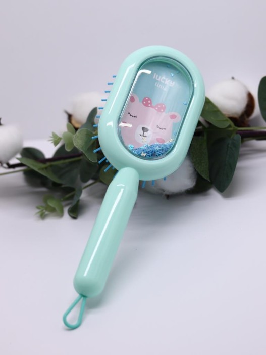 Расческа «Lucky lama», blue 