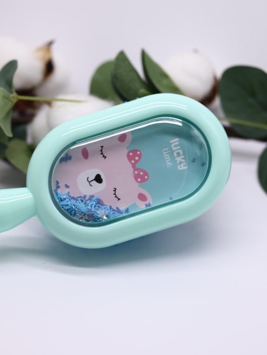 Расческа «Lucky lama», blue 