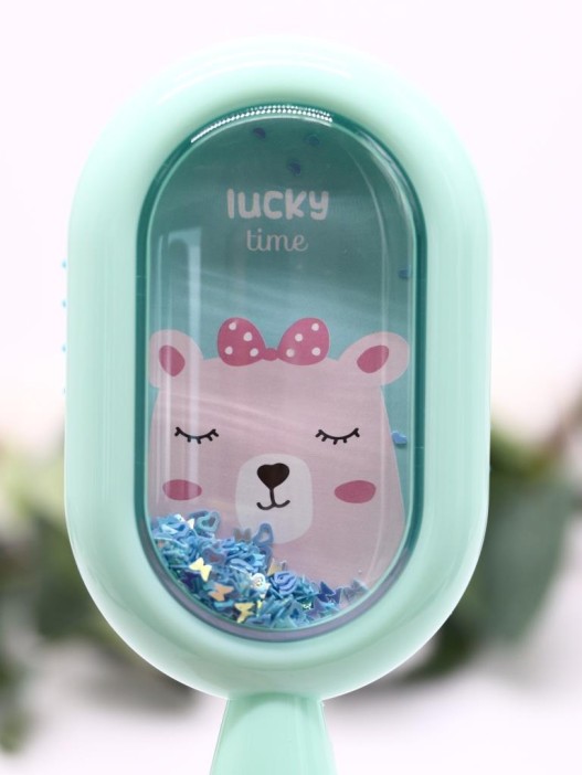 Расческа «Lucky lama», blue 