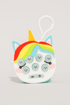 Брелок-антистресс POP IT электронный "Единорожка" 7*8 см