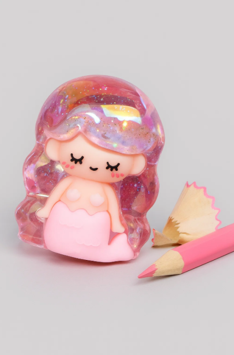 Точилка для карандашей &quot;Pink hair&quot;, pink 